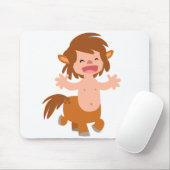 Little Cartoon Centaur Mousepad Muismat (Met muis)