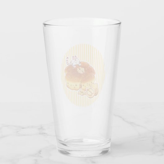Little Cat & Walnut bread Glas (Achterkant)