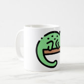 Little Chameleon Koffiemok (Voorkant links)