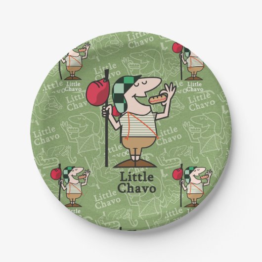 Little Chavo Papieren Bordje (Voorkant)