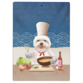 Little Chef Dog Klembord (Achterkant)