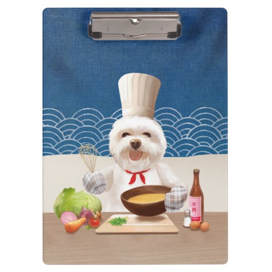 Little Chef Dog Klembord (Voorkant)