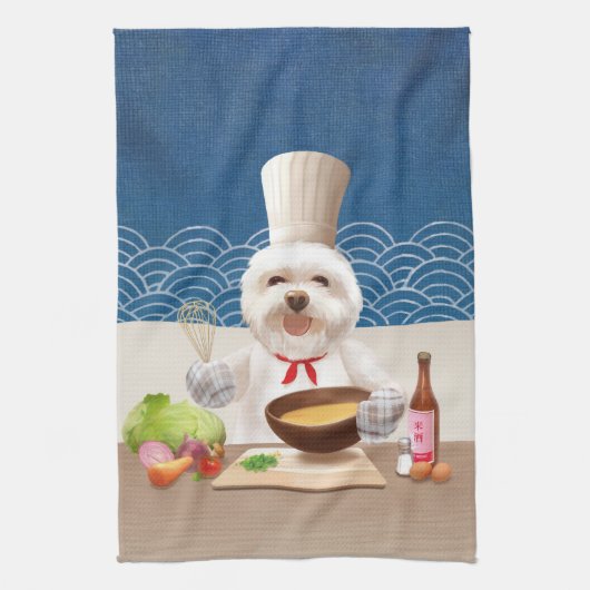 Little Chef Dog Theedoek (Verticaal)