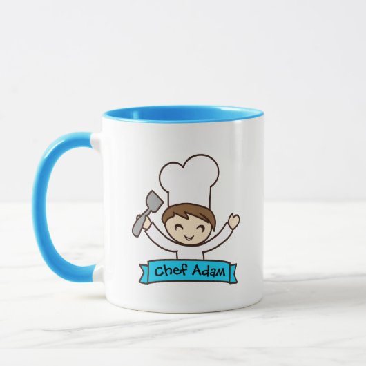 "Little Chef" Kids' Graphic Mug (Gauche)