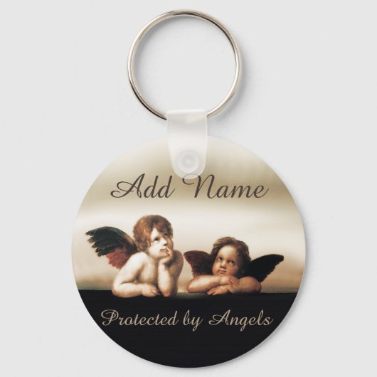 Little Cherub Angels Sleutelhanger (Voorkant)