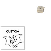 Little Chibi SD Pteranodon Rubberstempel (Gestempeld)