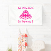 Little Chick 1st Birthday Spandoek (Insitu)