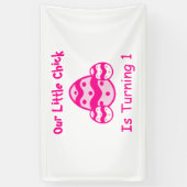 Little Chick 1st Birthday Spandoek (Verticaal)