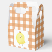 Little Chick Baby shower Bedankdoosjes (Geopend)