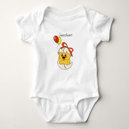 Little Chick "SweeLieat" Bodysuit (Voorkant)