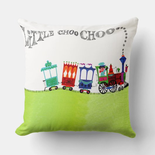 Little Choo Choo Kussen (Voorkant)