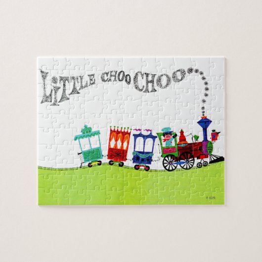Little Choo Choo Legpuzzel (Horizontaal)