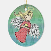Little Christmas Angel Ornament (Links)
