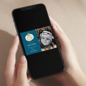 Little Citrouille Fall Baby Birth Photo Faire-part