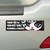 Little Clown Crime Watch Bumpersticker (Op auto)
