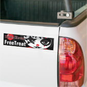 Little Clown FreeTreat Bumper Sticker (Sur camion)