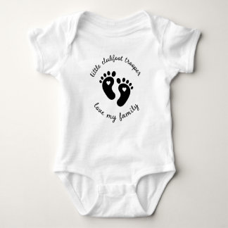 Little Clubfoot Trooper Romper