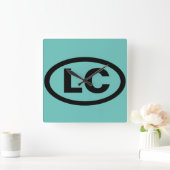 Little Compton, RI LC Vierkante Klok (Huis)