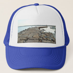 Little Compton, RI - Sakonnet Point golfbreker Trucker Pet