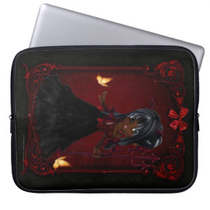 Little Cookie Devil Girl 4 Fantasy Laptop Slapje Sleeve