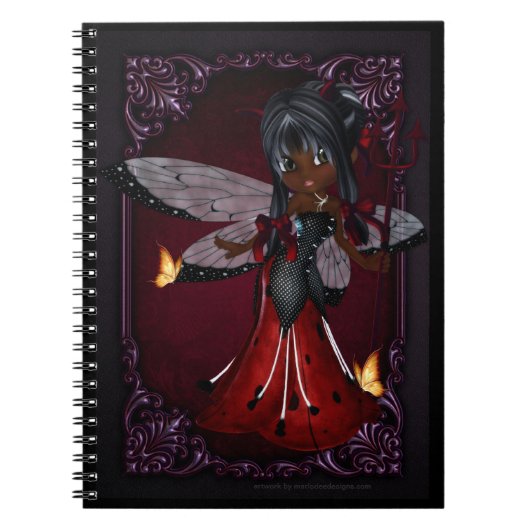 Little Cookie Devil Girl Design 4 Carnet (Devant)