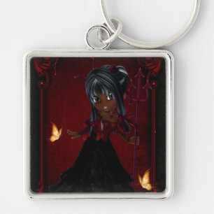 Little Cookie Devil Girl Design 4 Sleutelhanger