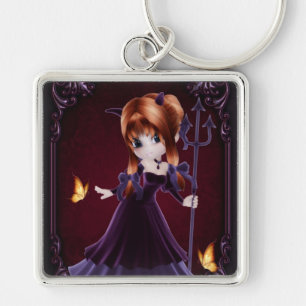 Little Cookie Devil Girl Design 5 Sleutelhanger