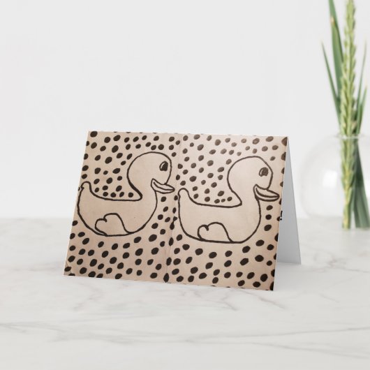 Little Corey's Laboratory Sharpie Drawing Birthday Kaart (Voorkant)