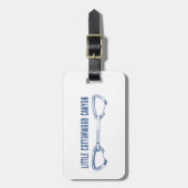 Little Cottonwood Canyon Cickdraw Bagagelabel (Voorkant verticaal)