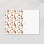 Little Cowboy | Afficher Invitation de douche Inse (Dos)