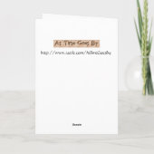 Little Cowboy, Carte de voeux (Dos)