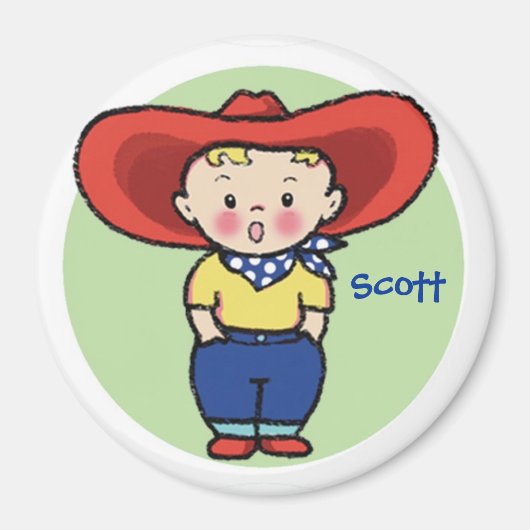 Little Cowboy - Speing Magnet (Devant)