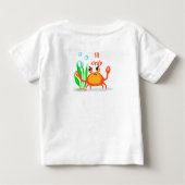 Little Crab Baby T-shirt (Achterkant)