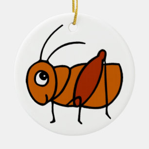 Little Cricket Keramisch Ornament
