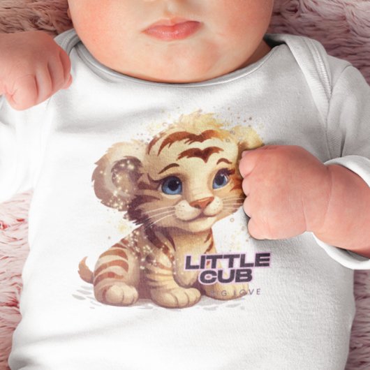 Little Cub Big Love Romper