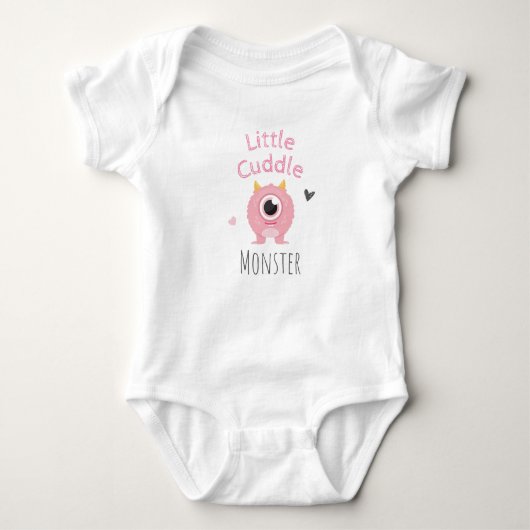 Little Cuddle Monster Romper (Voorkant)