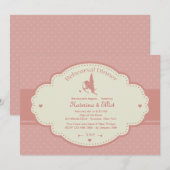Little Cupid Rehearsal Dinner Invitation Kaart (Voorkant / Achterkant)