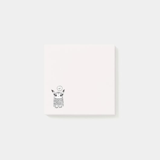 Little Cut monstert Post-it® Notes (Voorkant)