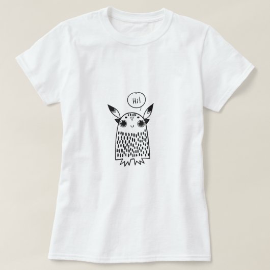 Little Cut monstert T-shirt (Design voorkant)