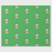 Little Cute Turtle Cadeaupapier (Vlak)