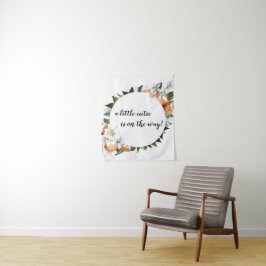 Little Cutie Achtergrond Een Little Cutie is op ko Wandkleed