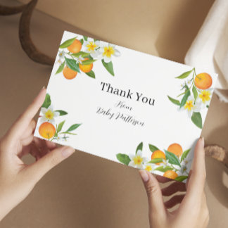 Little Cutie Baby shower Bedankt