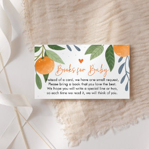 Little Cutie Baby shower boeken voor Baby Informatiekaartje
