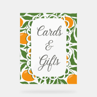Little Cutie Baby Shower Tabletop Sign Cards and G