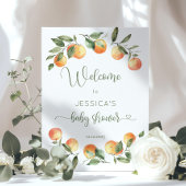 Little Cutie baby shower welkom Poster