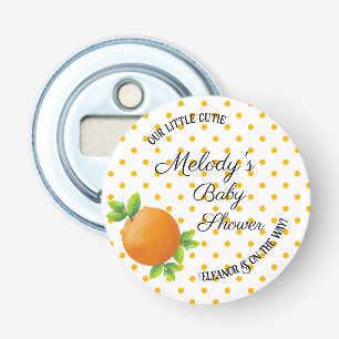 Little Cutie Baby showers flesopener Button Flesopener