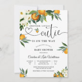 Little Cutie Citrus Baby Shower Invitation (Devant)