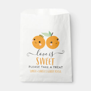 Little Cutie Citrus Love is Sweet Favors Bag Bedankzakje
