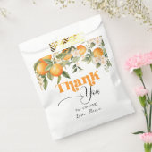 Little cutie citrus sinaasappels birthday dank u bedankzakje (Gezegeld)