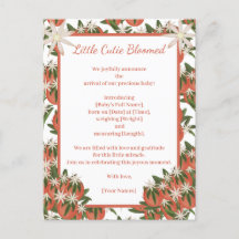 Little Cutie Clementine | Citrus thema Geboorte